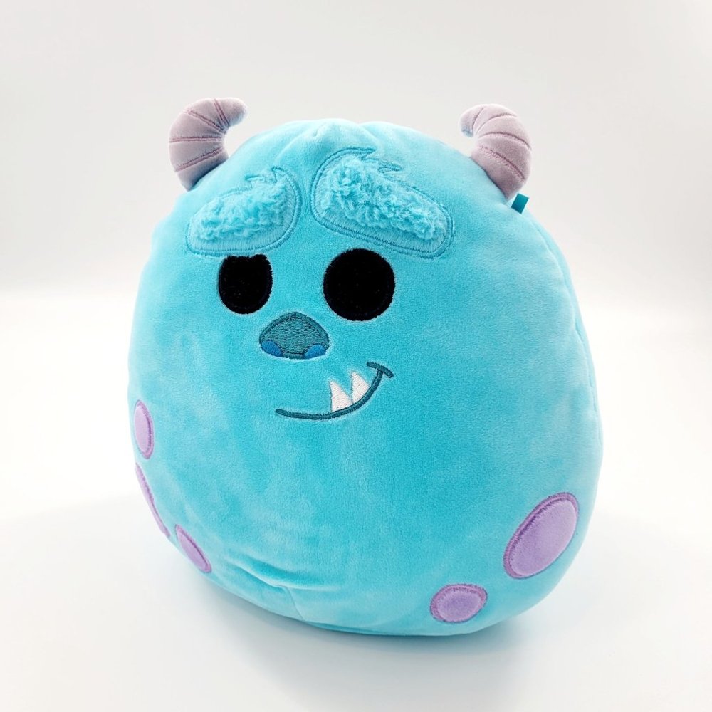 Squishmallows Disney Monsters, Inc. Sulley Stuffed Animal Blue Plush Squishy 10"